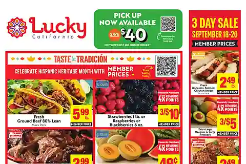 Lucky Supermarkets Weekly Ad (Sep 16 - Sep 22, 2026)