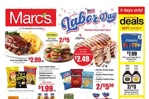 Marc's Weekly Ad (Sep 2 - Sep 8, 2026)