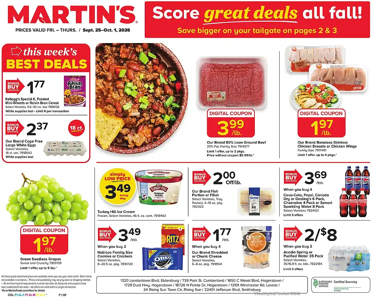 Martin's Foods Ad This Week - Page 1 Martin's Foods Ad This Week - Page 1