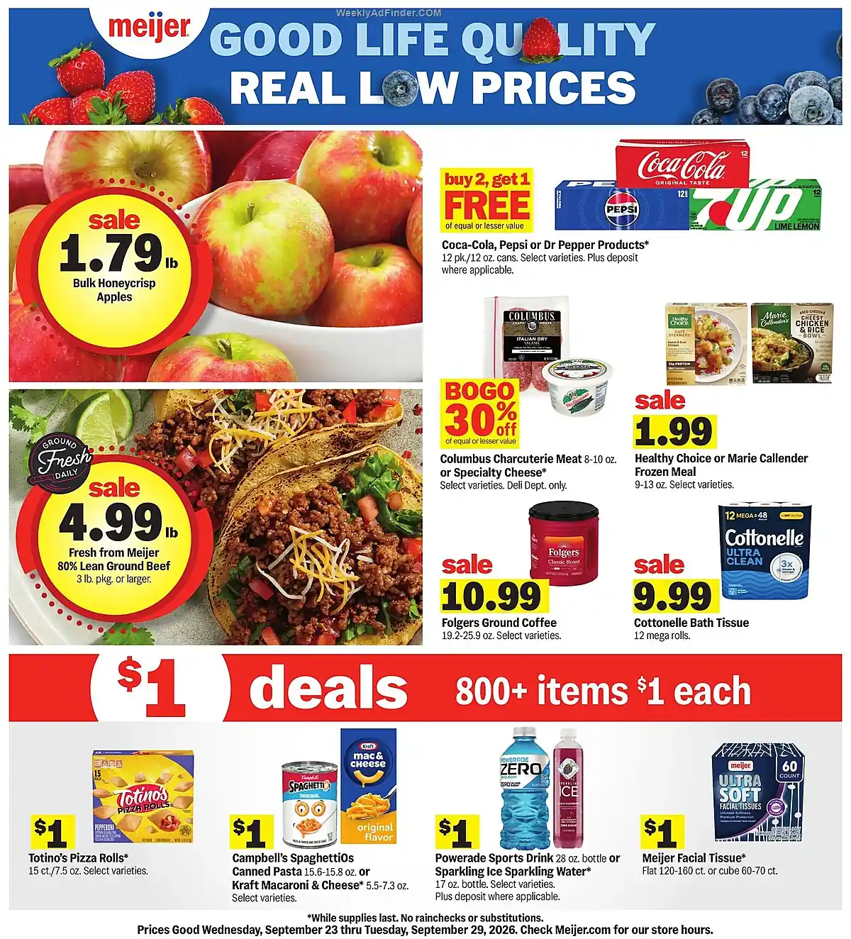 Meijer Ad This Week - Page 1