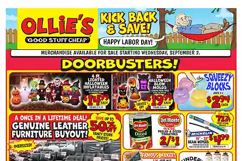 Ollie's Weekly Ad (Sep 2 - Sep 8, 2026)