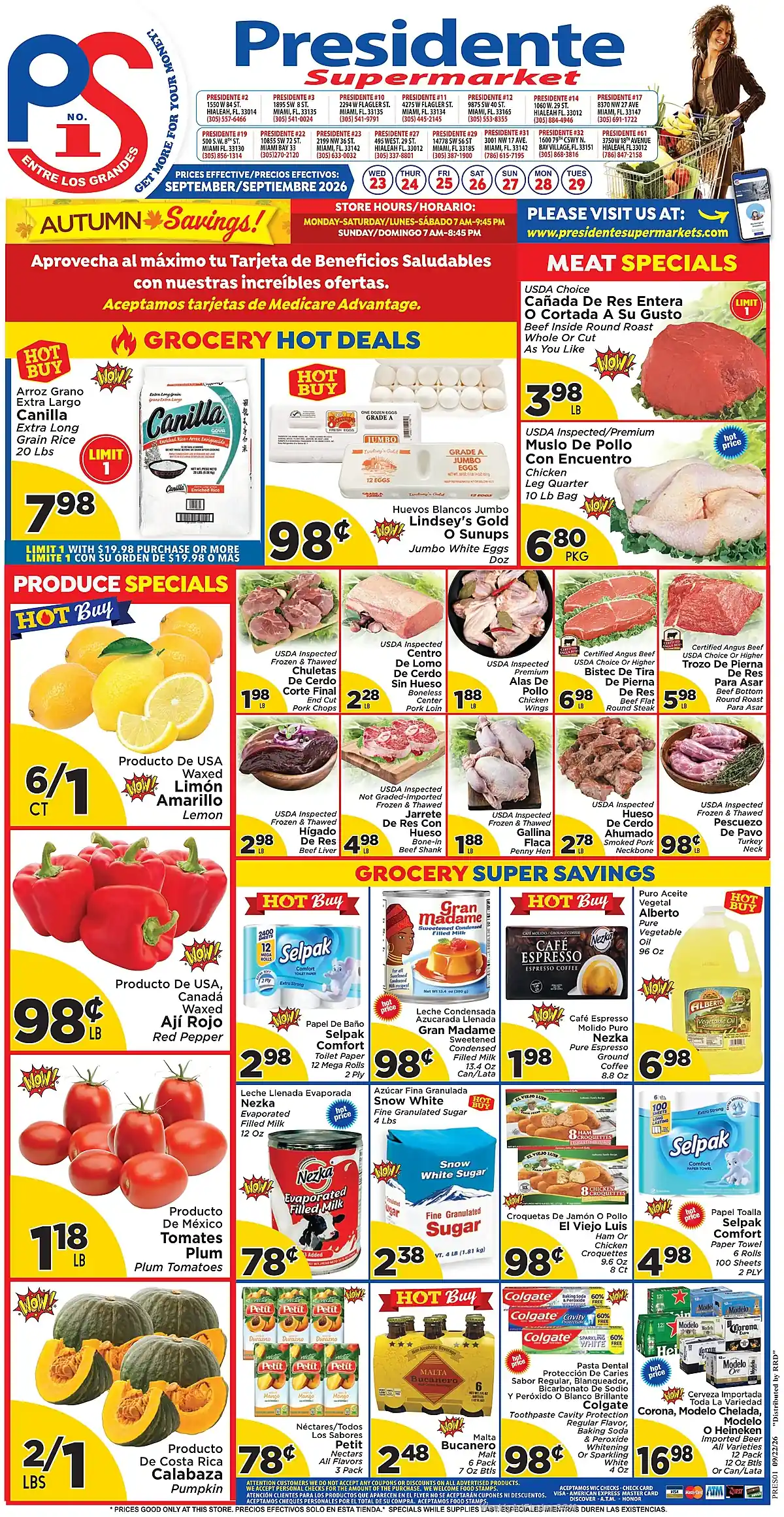 Presidente Supermarkets Ad This Week - Page 1 Presidente Supermarkets Ad This Week - Page 1