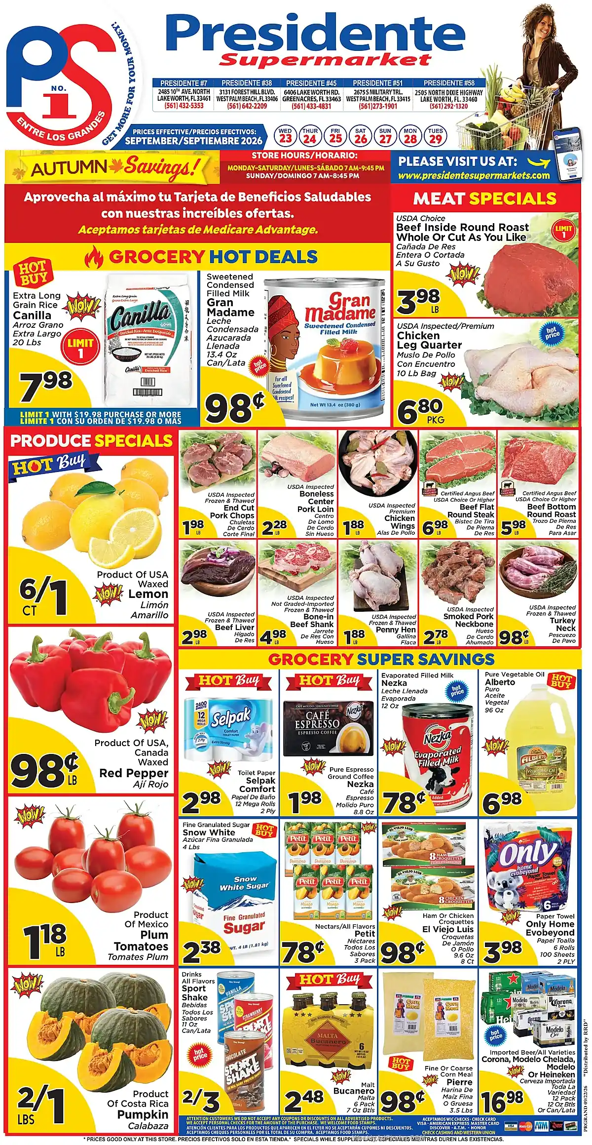 Presidente Supermarkets Ad This Week - Page 1 Presidente Supermarkets Ad This Week - Page 1