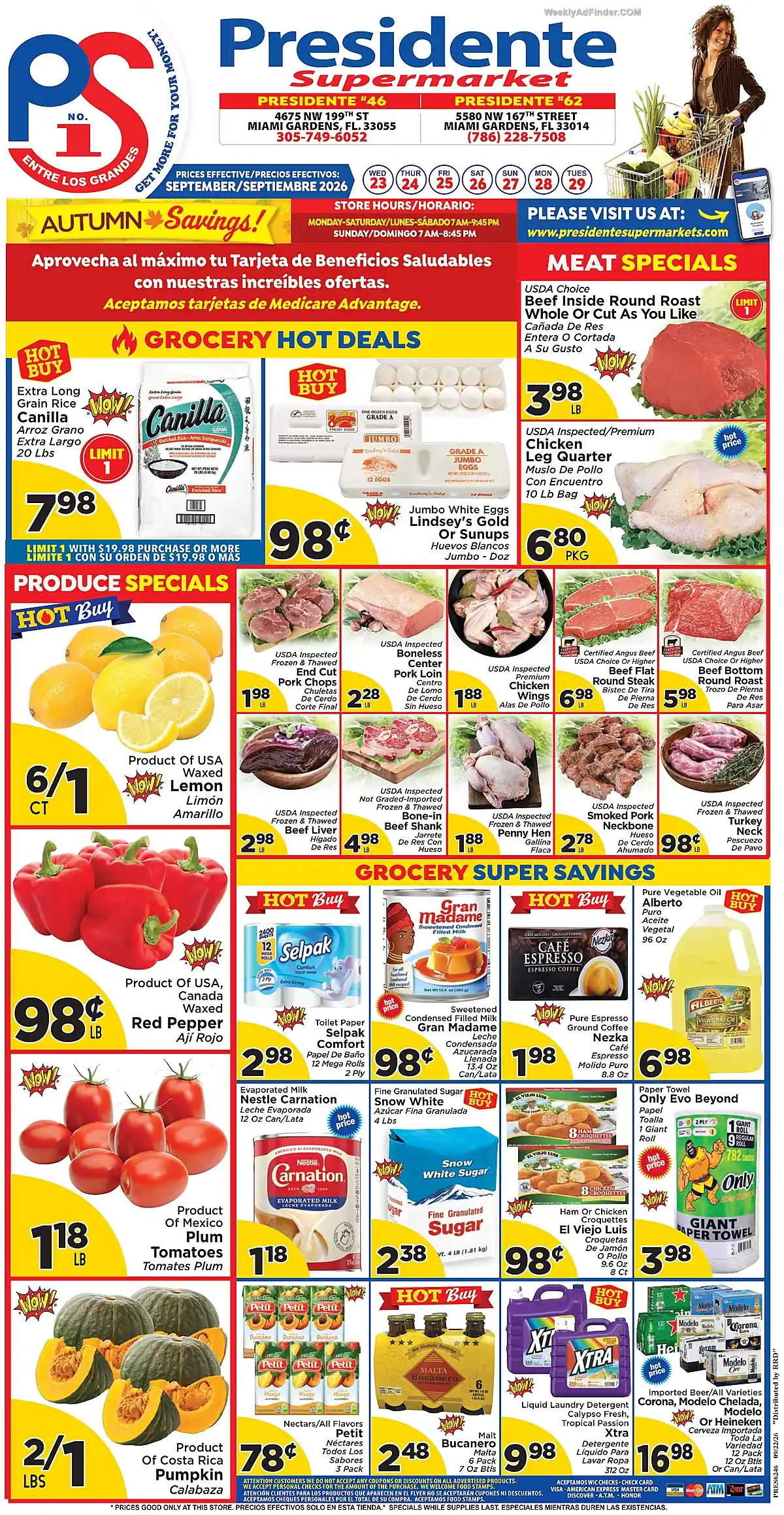Presidente Supermarkets Ad This Week - Page 1 Presidente Supermarkets Ad This Week - Page 1