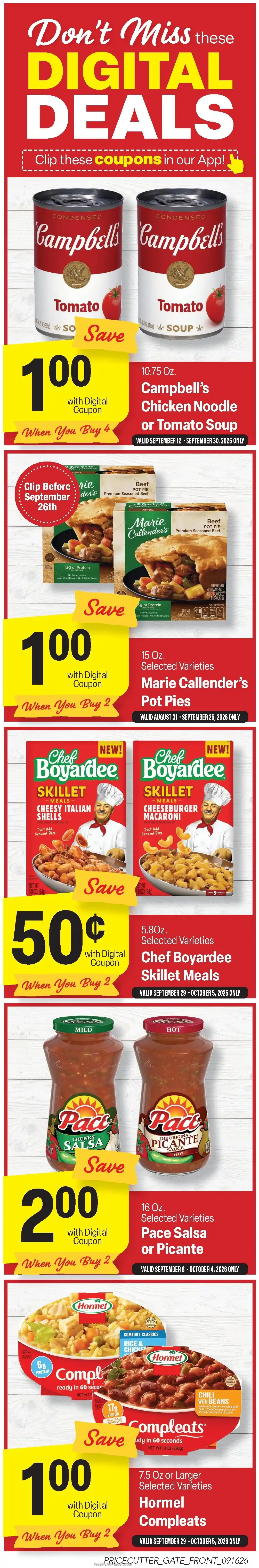Price Cutter Ad This Week - Page 1