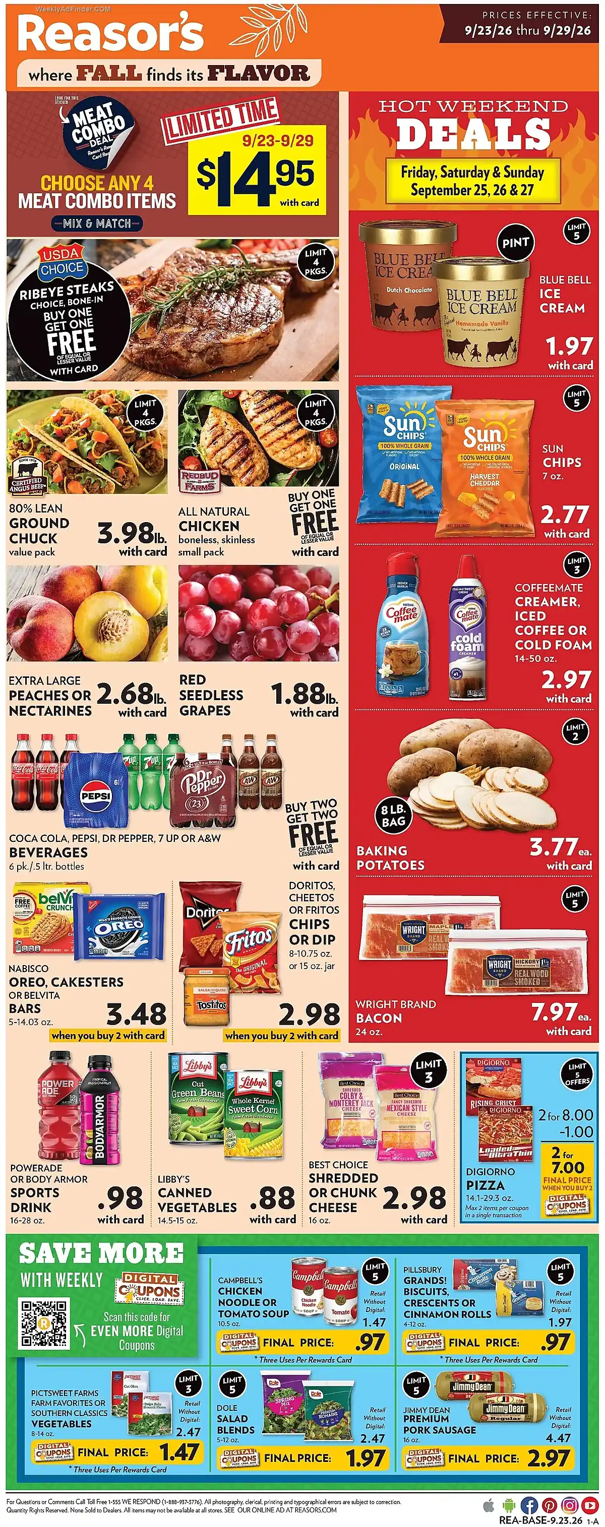 Reasors Ad This Week - Page 1