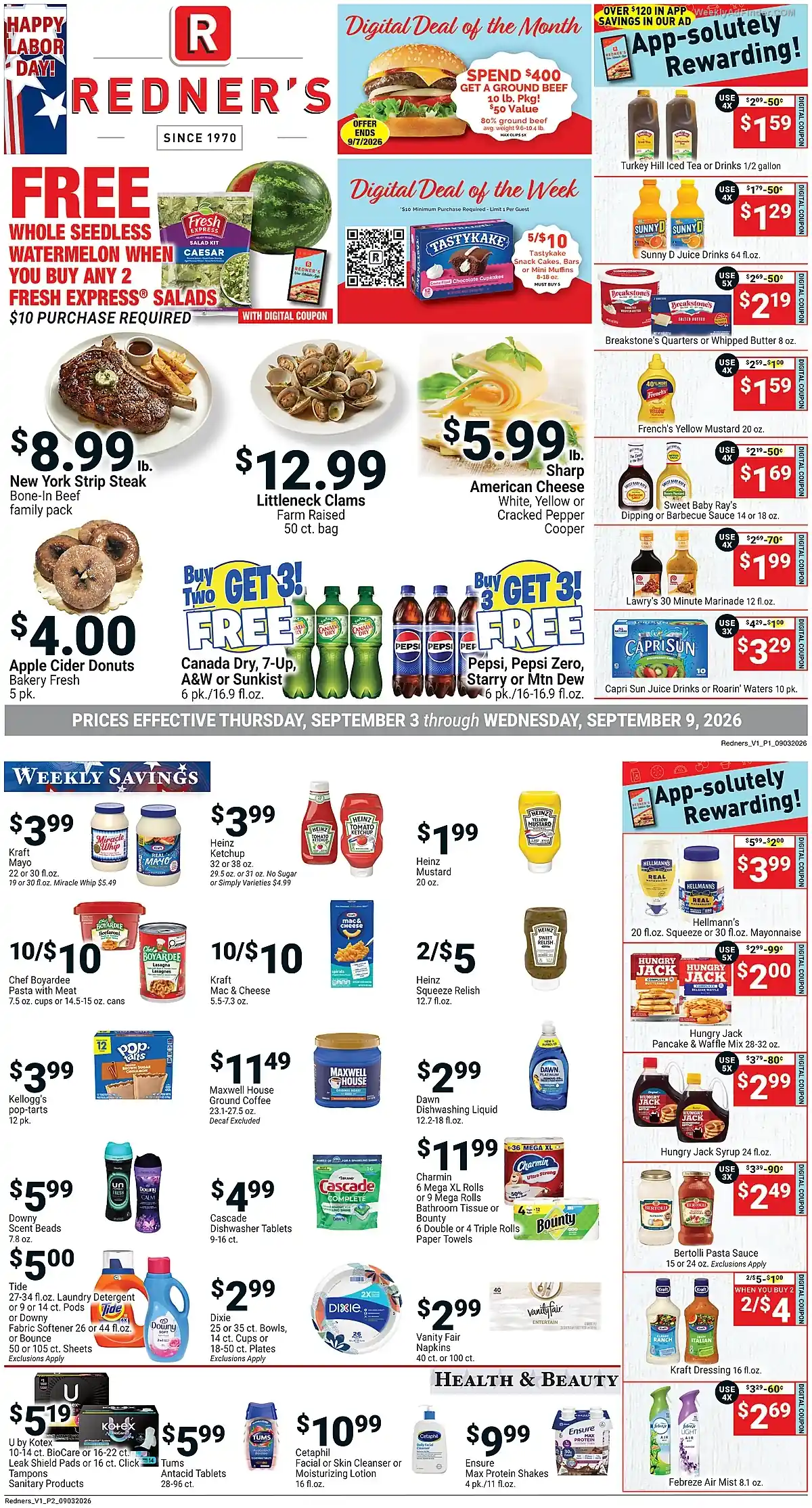 Redner's Ad This Week - Page 1