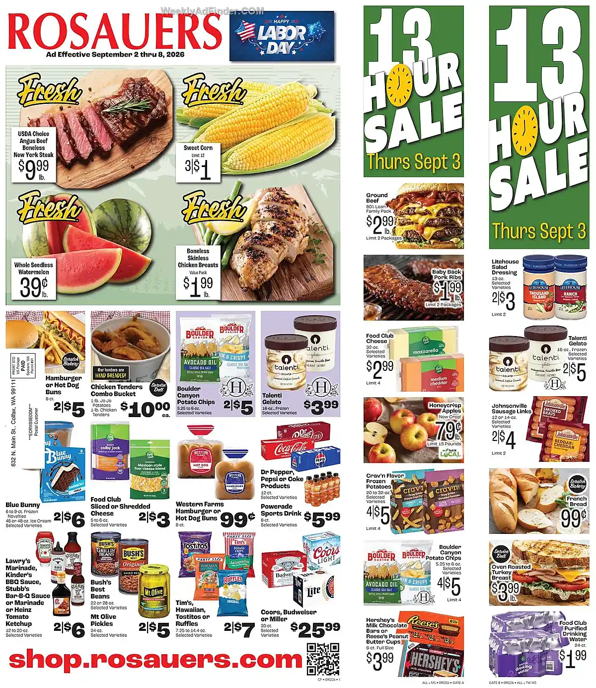 Rosauers Ad This Week - Page 1