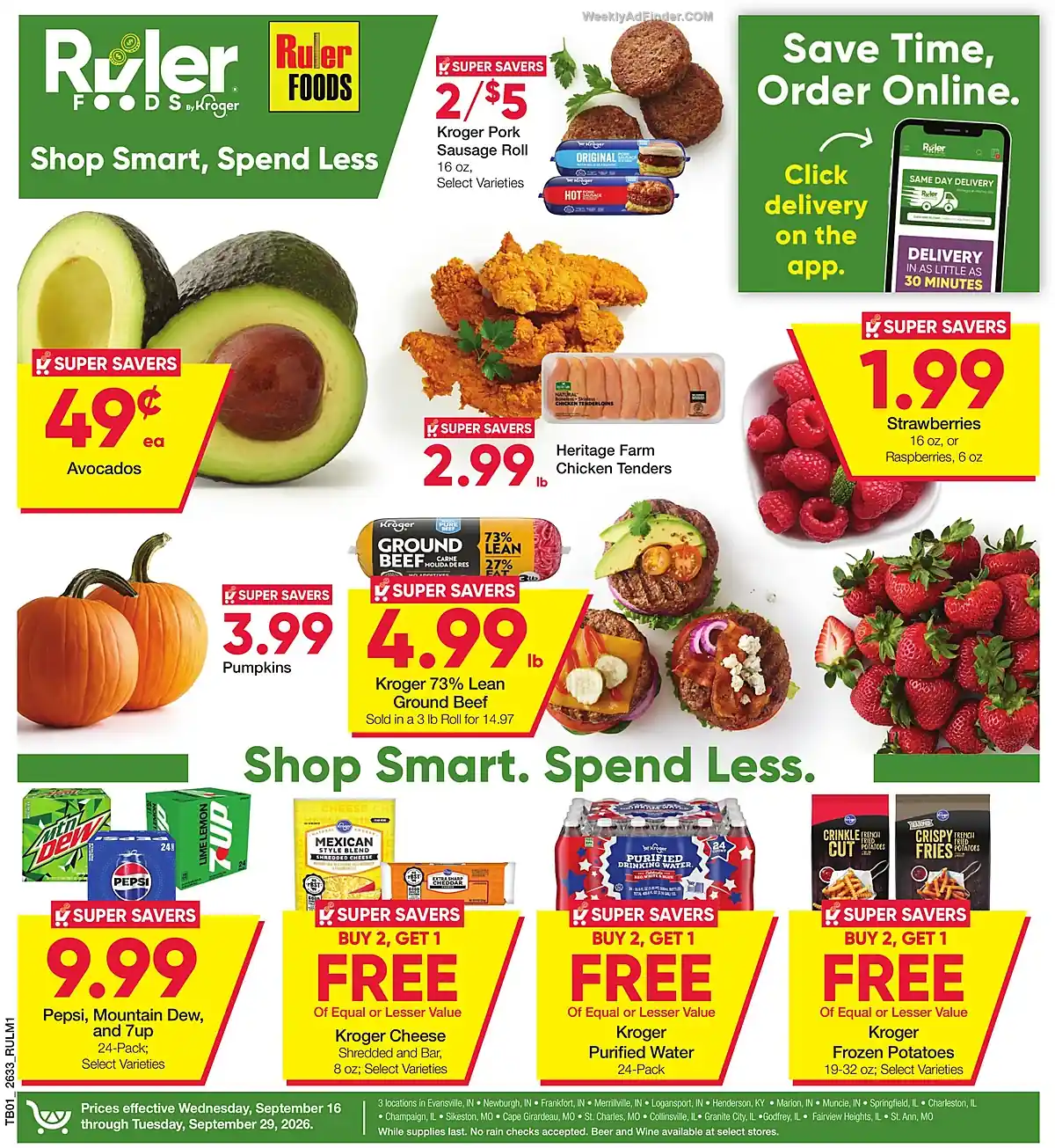 Ruler Foods Ad This Week - Page 1