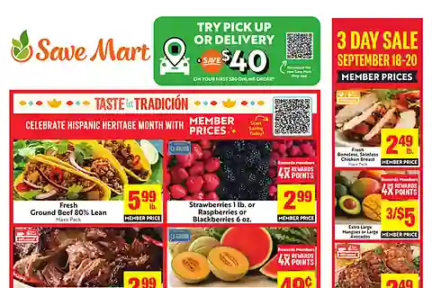 Save Mart Weekly Ad (Sep 16 - Sep 22, 2026)