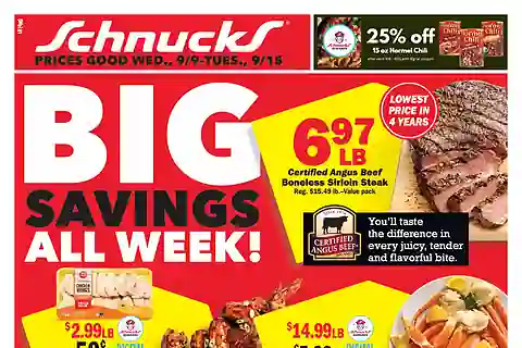 Schnucks Weekly (Sep 9 - Sep 15, 2026) Ad Preview