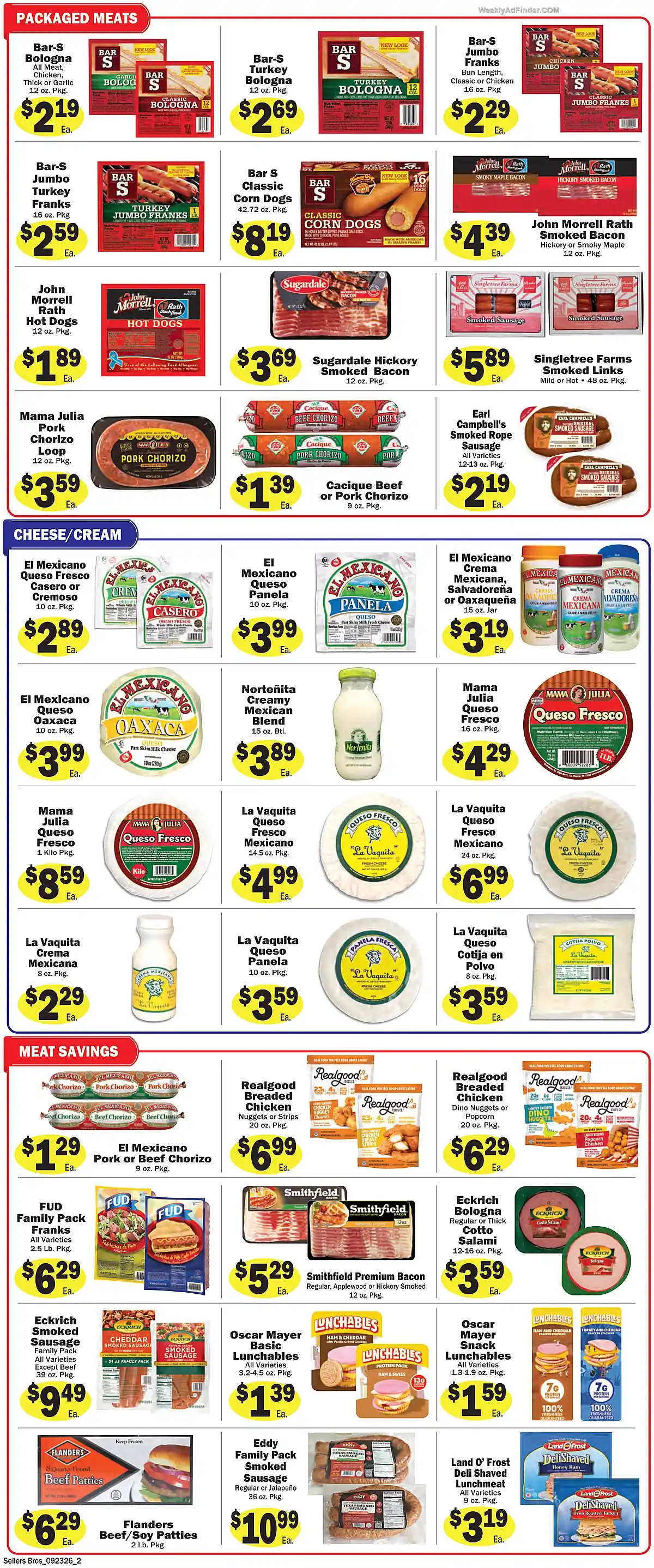 Sellers Bros. Ad This Week - Page 2 Sellers Bros. Ad This Week - Page 2