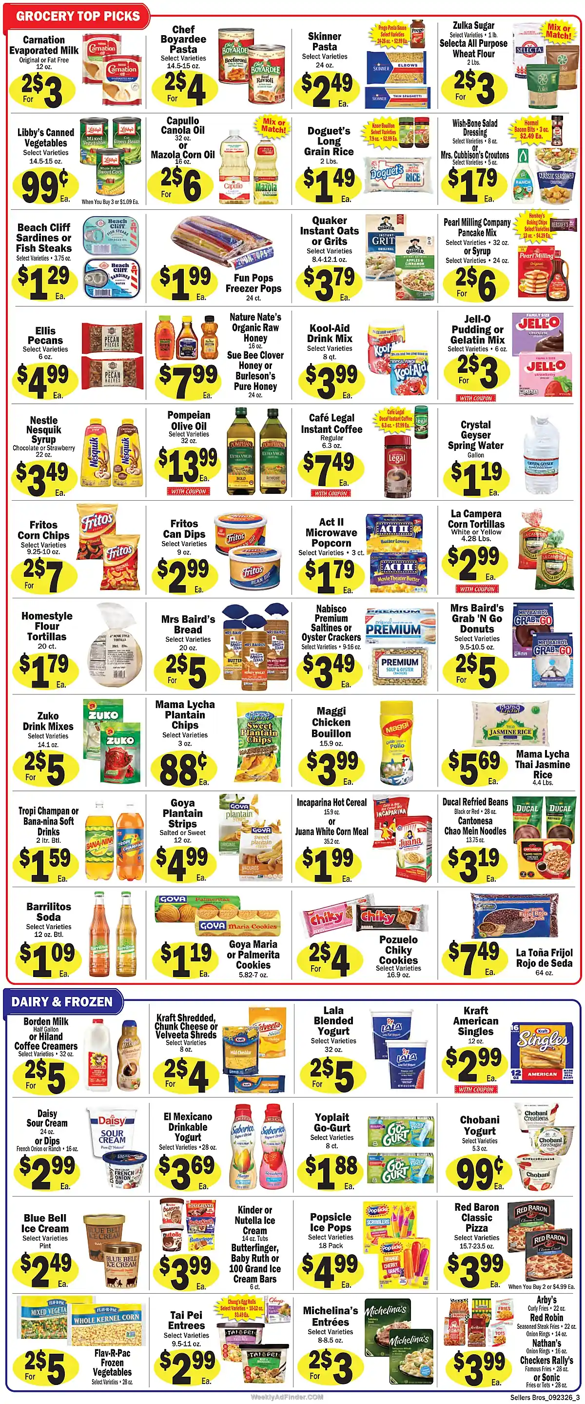 Sellers Bros. Ad This Week - Page 3