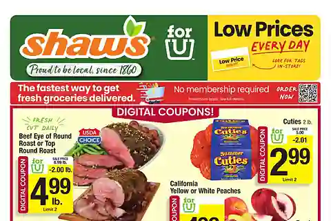 Shaws Weekly Flyer (Sep 18 - Sep 24, 2026)
