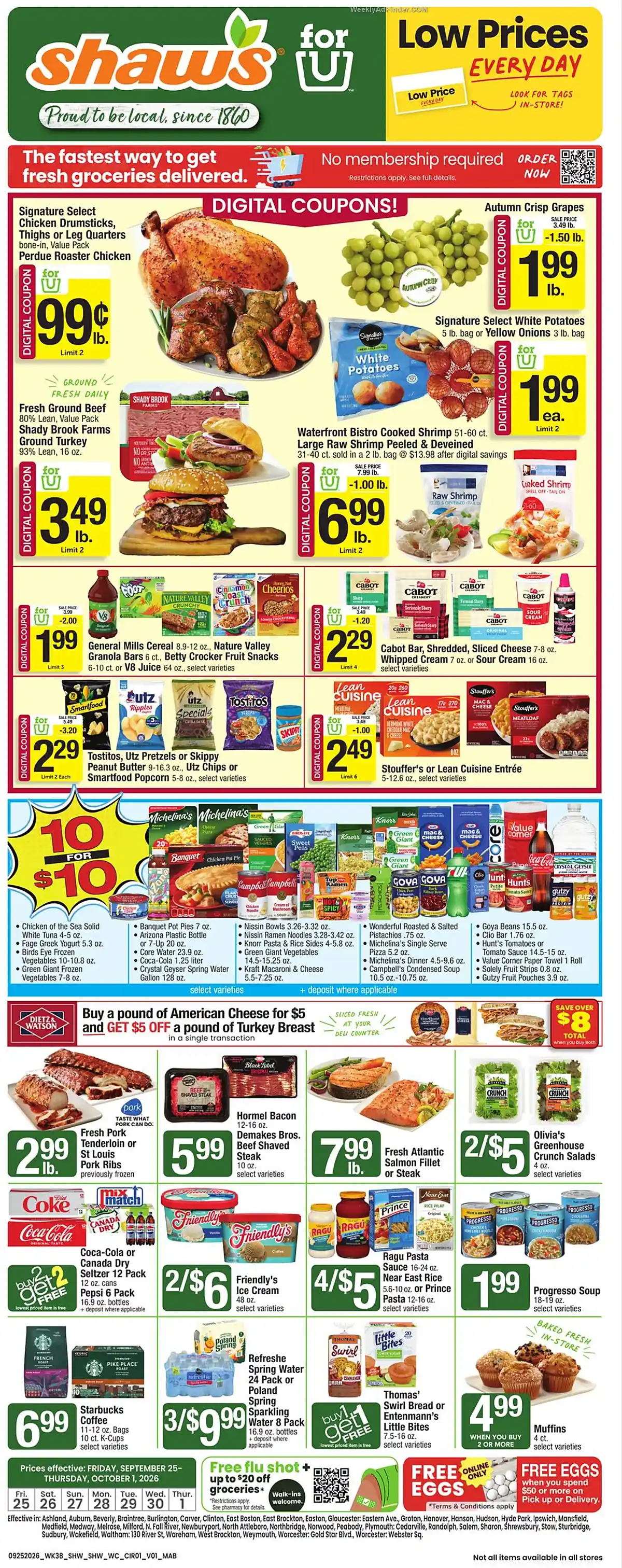 Shaws Ad This Week - Page 1