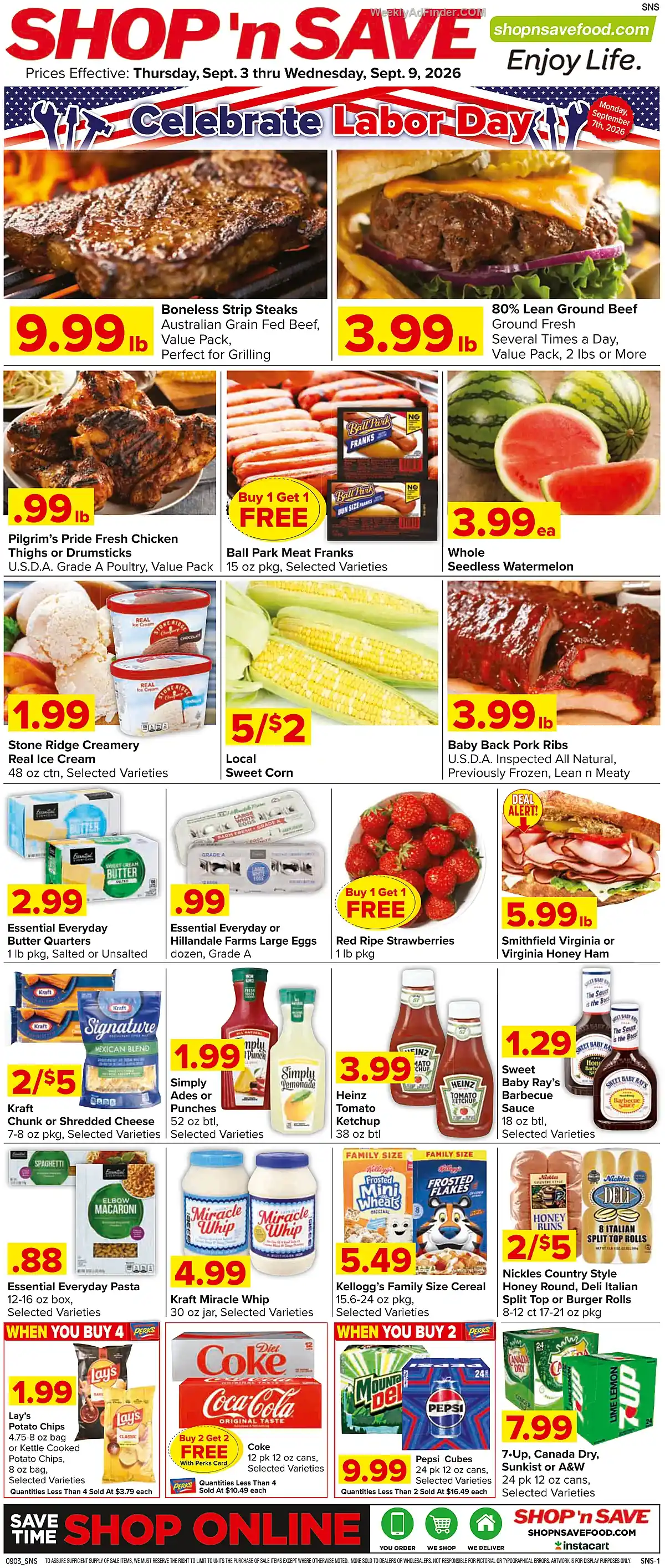 Shop N Save Ad Next Week Preview - Page 1
