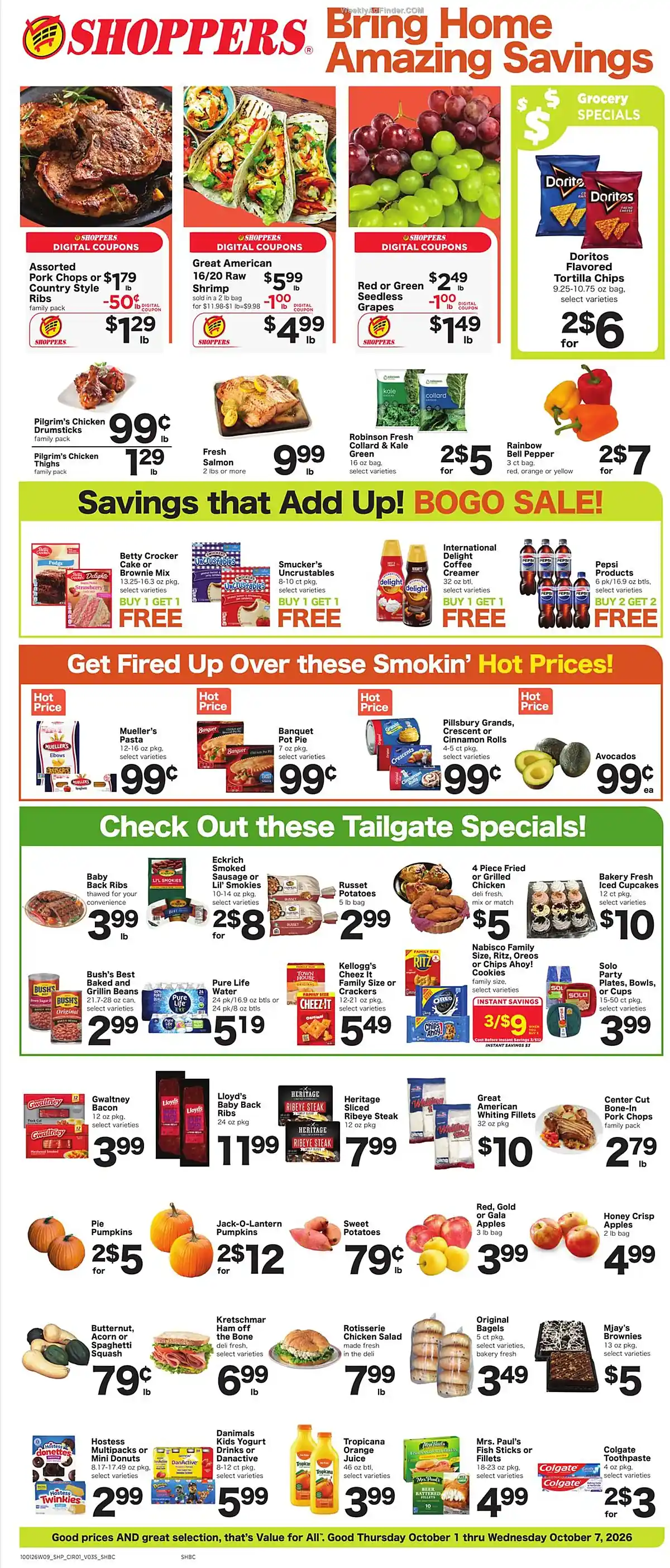 Shoppers Food Ad Next Week Preview - Page 1 Shoppers Food Ad Next Week Preview - Page 1