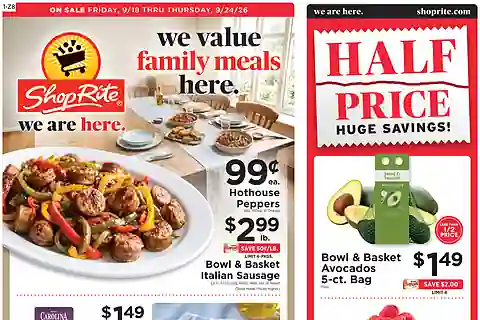 Shoprite Weekly Ad (Sep 18 - Sep 24, 2026)