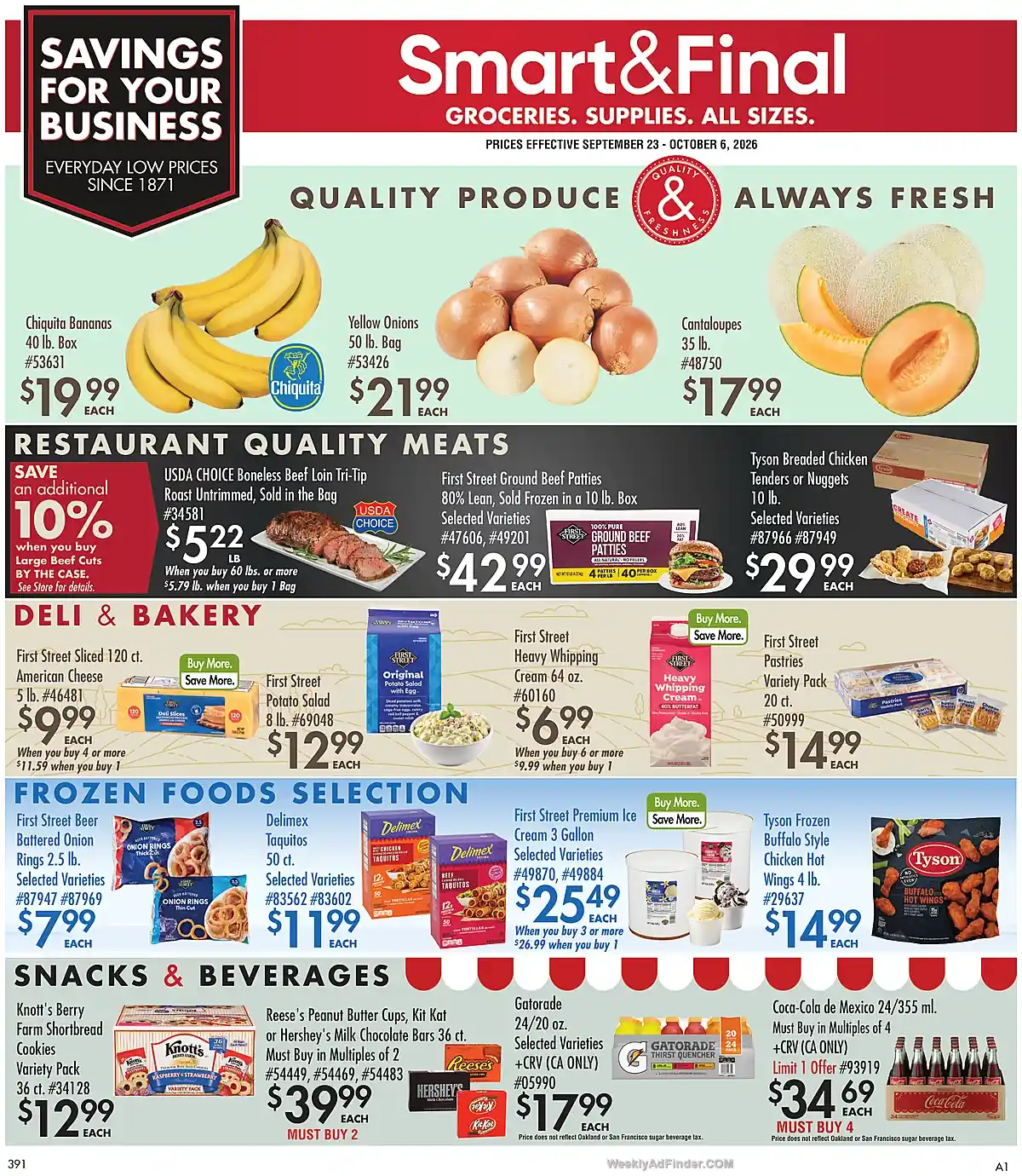 Business & Club Savings (09/23/26 - 10/06/26) - Page 1 Business & Club Savings (09/23/26 - 10/06/26) - Page 1