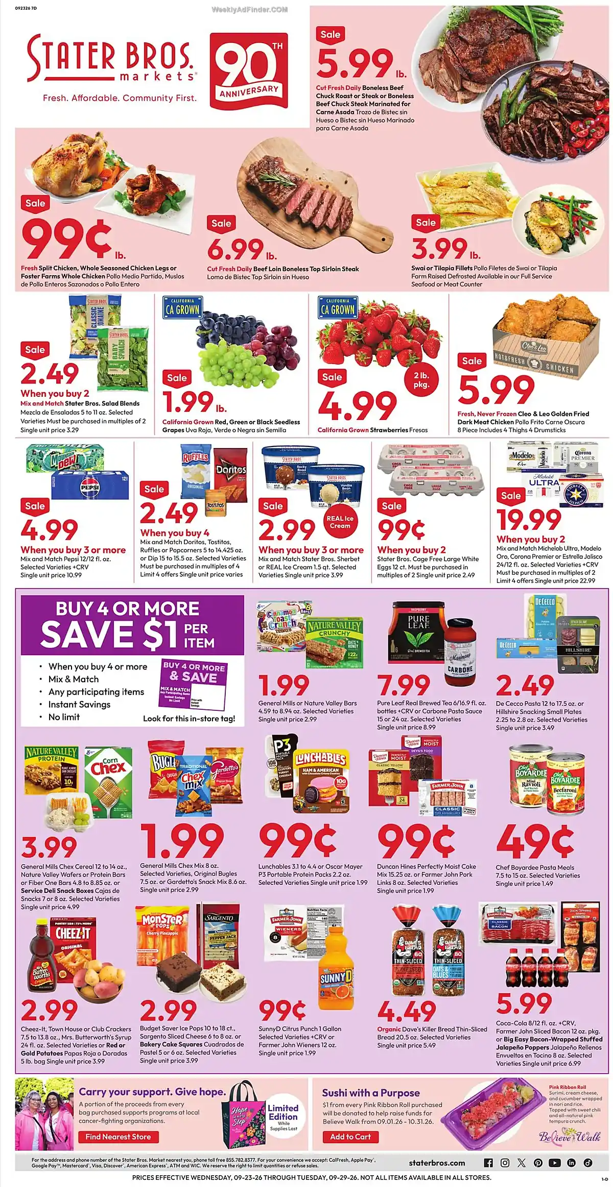 Stater Bros Ad This Week - Page 1 Stater Bros Ad This Week - Page 1