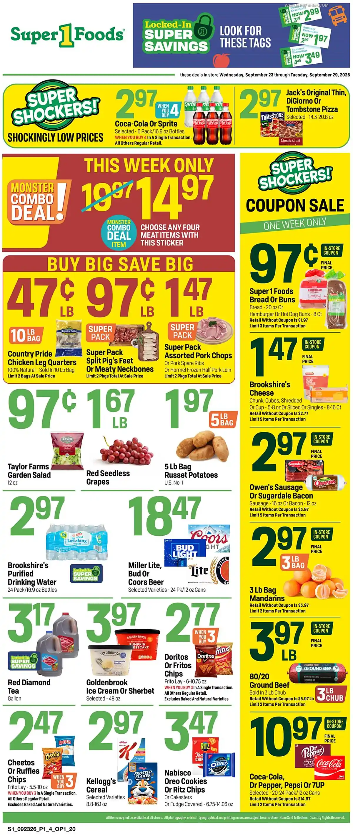 Super 1 Foods Ad This Week - Page 1