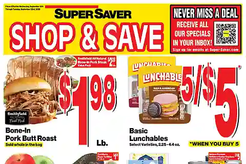Super Saver Weekly Ad (Sep 23 - Sep 29, 2026) Preview