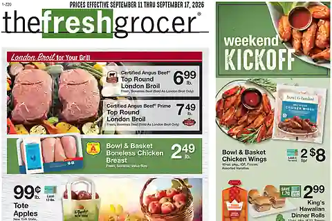 The Fresh Grocer Weekly Ad (Sep 11 - Sep 17, 2026)