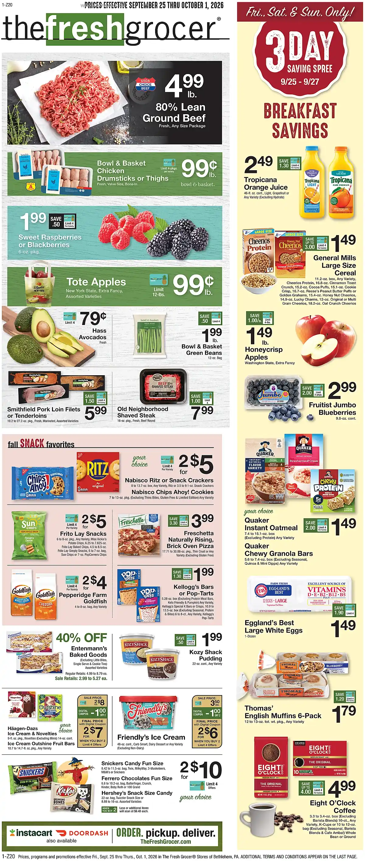 The Fresh Grocer Ad This Week - Page 1 The Fresh Grocer Ad This Week - Page 1