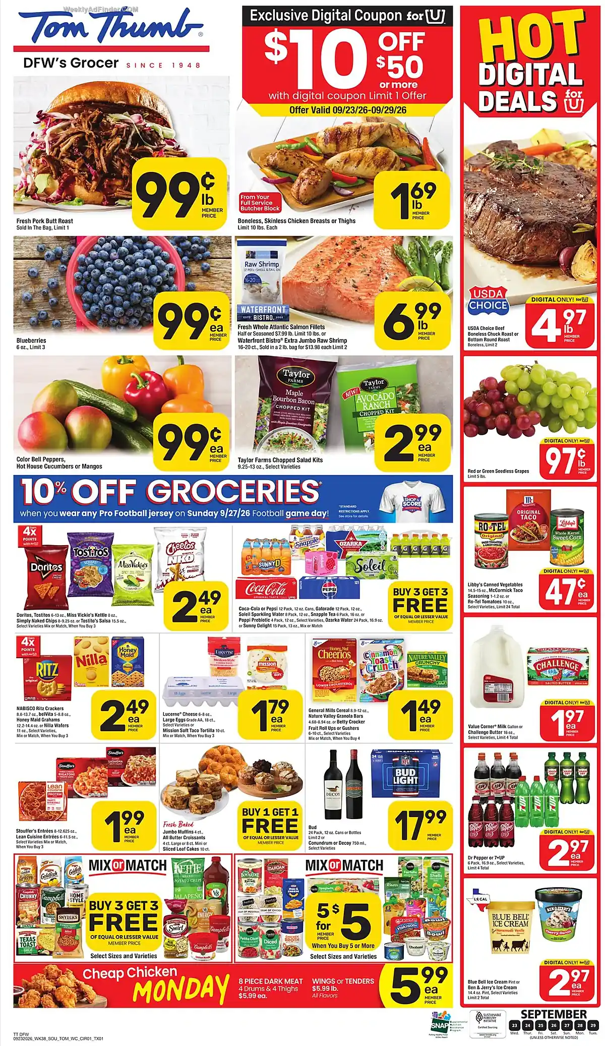 Tom Thumb Ad This Week - Page 1