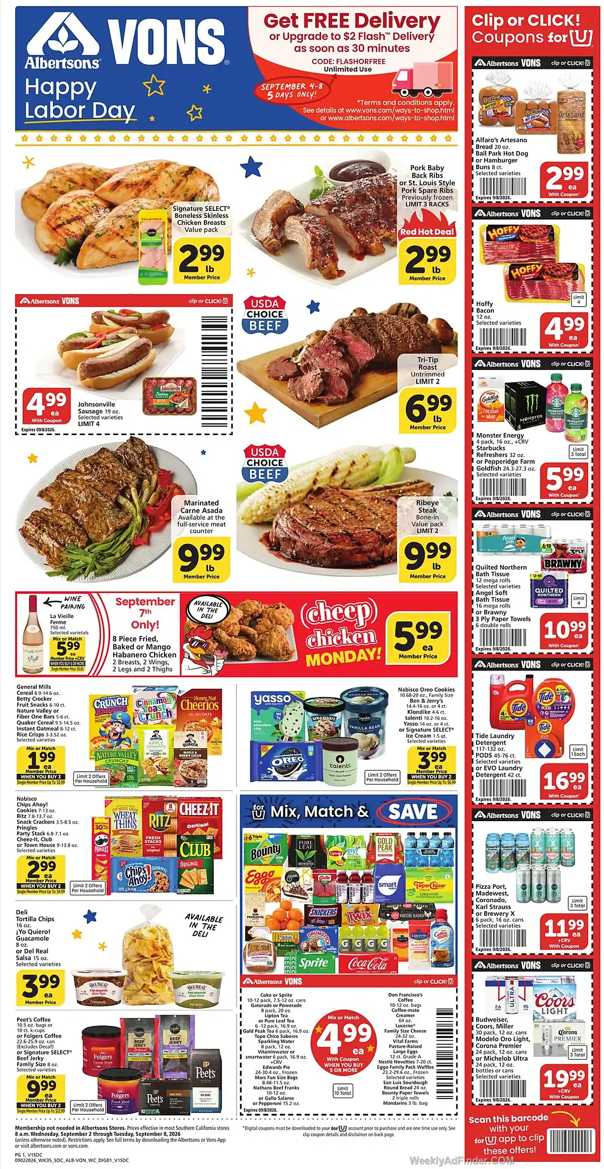 Vons Ad This Week - Page 1