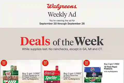 Walgreens Weekly Ad (Sep 20 - Sep 26, 2026) Preview