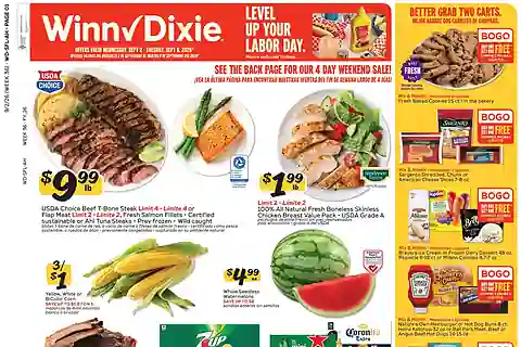 Winn Dixie Weekly Ad (Sep 2 - Sep 8, 2026)