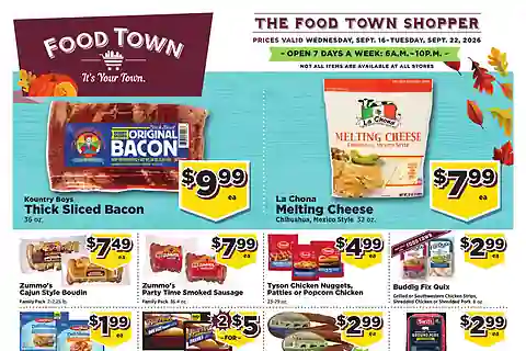 Food Town Weekly Ad (Sep 16 - Sep 22, 2026)