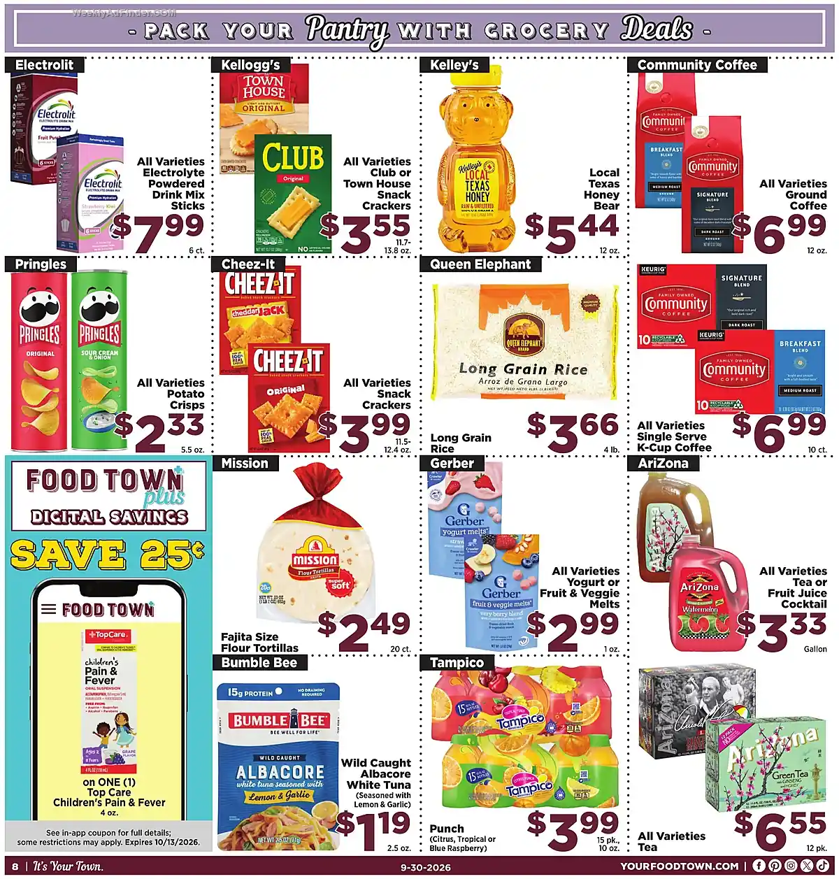 Food Town Ad This Week - Page 8 Food Town Ad This Week - Page 8