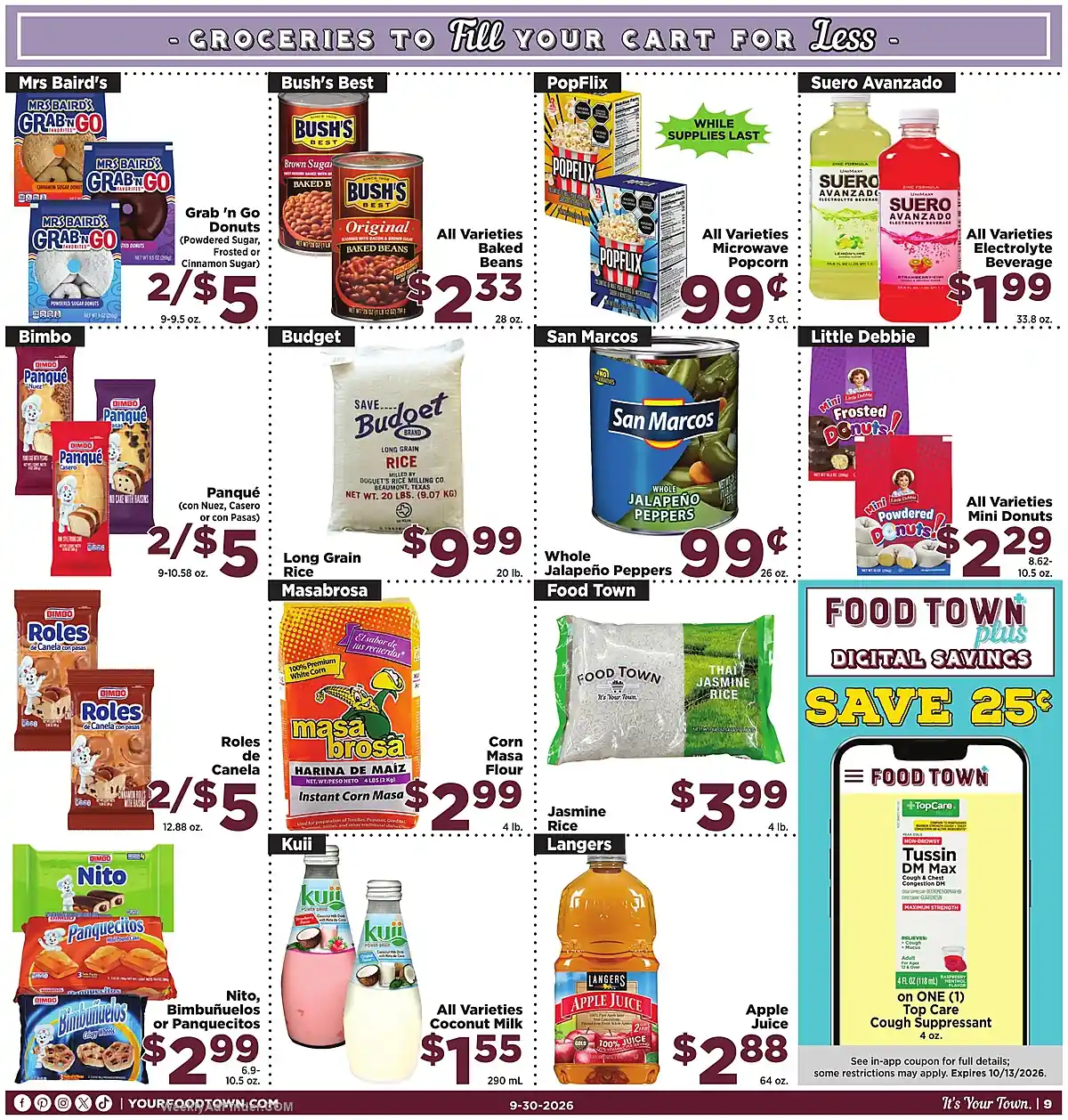 Food Town Ad This Week - Page 9 Food Town Ad This Week - Page 9