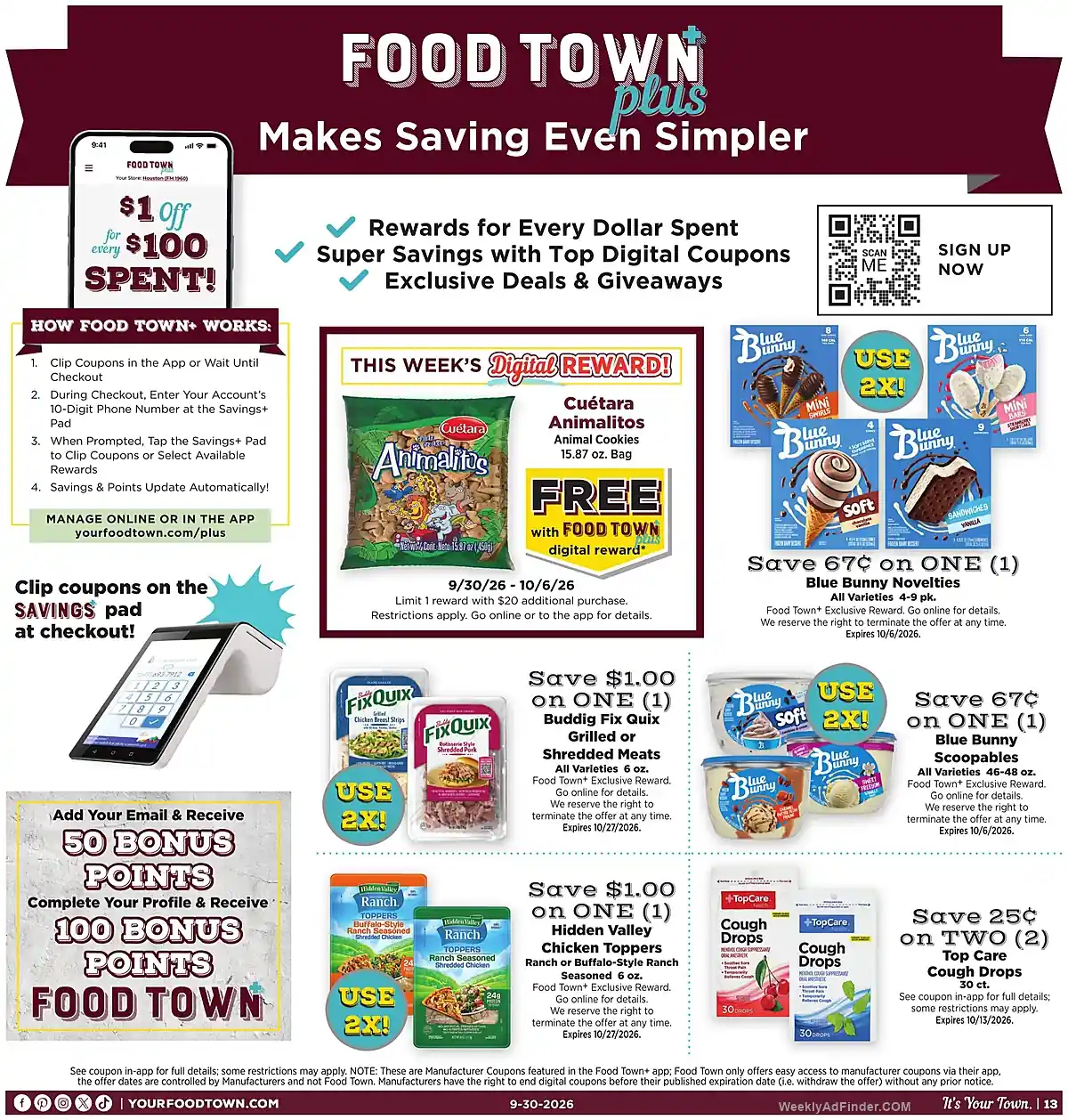 Food Town Ad This Week - Page 13 Food Town Ad This Week - Page 13