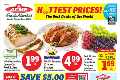 Acme Fresh Market Weekly Ad (Oct 22 - Oct 28, 2026) Preview