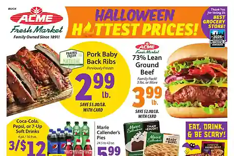 Acme Fresh Market Weekly Ad (Oct 29 - Nov 4, 2026) Preview