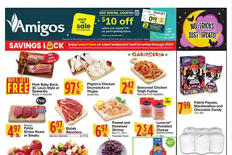 Amigos Weekly Ad (Oct 28 - Nov 3, 2026) Preview