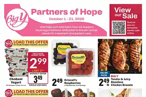 Big Y Weekly Ad (Oct 22 - Oct 28, 2026) Preview