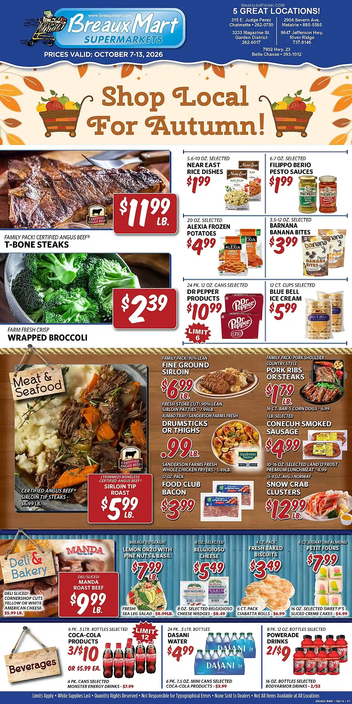 Breaux Mart Ad This Week - Page 1