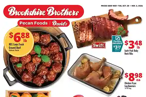 Brookshire Brothers Weekly Ad (Oct 28 - Nov 3, 2026) Preview