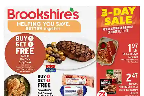 Brookshires Weekly Ad (Oct 21 - Oct 27, 2026) Preview