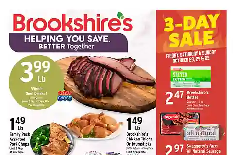 Brookshires Weekly Ad (Oct 28 - Nov 3, 2026) Preview