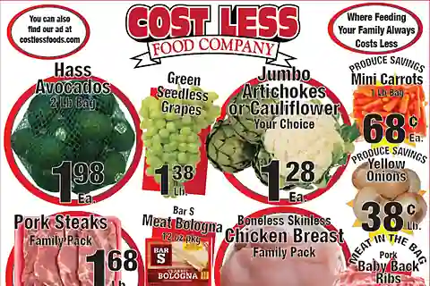 Cost Less Foods Weekly Ad (Oct 28 - Nov 3, 2026) Preview