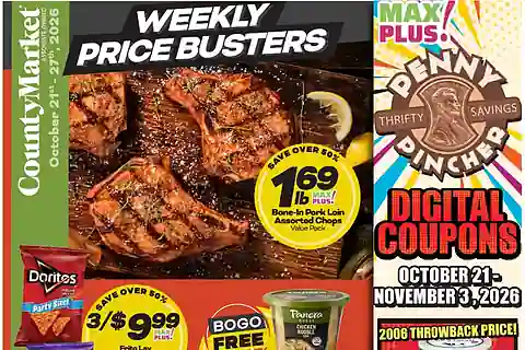 County Market Weekly Ad (Oct 28 - Nov 3, 2026) Preview