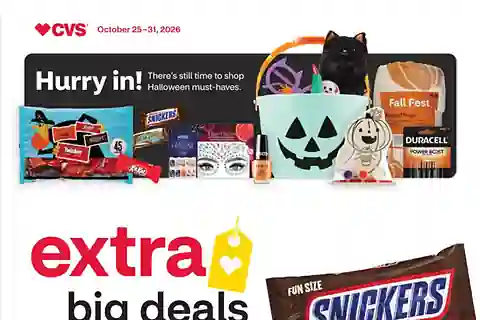 Cvs Weekly Ad (Oct 25 - Oct 31, 2026)