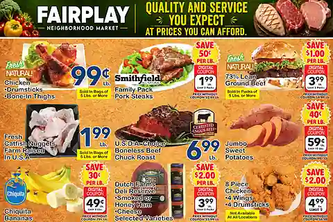 Fairplay Weekly Ad (Oct 28 - Nov 3, 2026) Preview