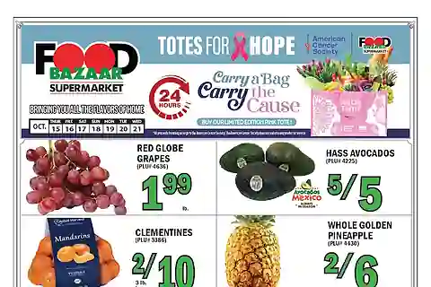 Food Bazaar Weekly Ad (Oct 15 - Oct 21, 2026)