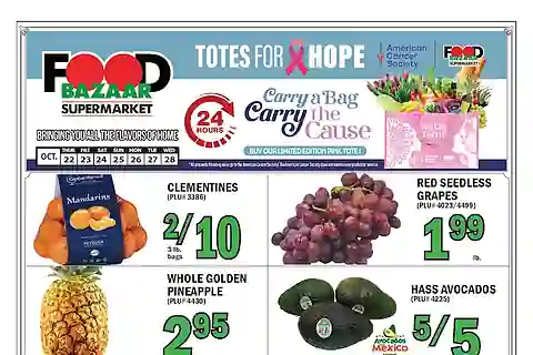 Food Bazaar Weekly Ad (Oct 29 - Nov 4, 2026) Preview